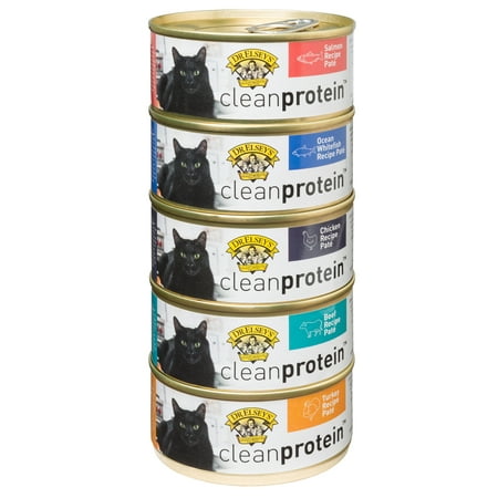 (24 Pack) Dr. Elsey's cleanprotein Grain Free Wet Cat Food Variety Pack, 5.5 oz. (Dr Gary's Best Breed Cat Food Reviews)