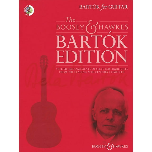 Boosey and Hawkes Bartok For Guitar Book and CD
