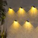 thumbnail image 2 of Trajes de lámpara al aire libre 2 paquetes de lámpara de pared Solar, luz colgante de jardín para exteriores, luces decorativas de paisaje, lámpara de patio impermeable IP65, luz cálida, luz colorida Andoer Trajes de lámpara al aire libre, 2 of 7