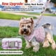 thumbnail image 4 of Paquete de 2 arnés para perro con correa, traje de flores para mascotas, ropa de primavera y verano, lindo juego de correa para arnés para cachorro, disfraz de princesa de encaje para caminar al aire, 4 of 8