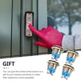 thumbnail image 2 of MasteelfCA 4Pcs Door Chime Button Replaceable Push Button Sturdy Ringer Button Doorbell Button for Home, 2 of 8