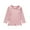 Pink, variant on XBASW Toddler Baby Girls Long Sleeve T-Shirt Solid Wooden Ear Edge Tees Pullover Tops for Spring Fall 9-48M