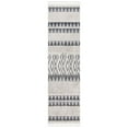 thumbnail image 3 of SAFAVIEH Marrakesh Bernadette Southwestern Polyester Runner Rug, Ivory/Blue, 2'3" x 8', 3 of 10