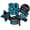 Sky Blue, variant on FENGGHAO Class of 2026 Graduation Centerpiece Sticks Congrats Grad Table Toppers Set of 5 Cards with Sticks for College Party Decor