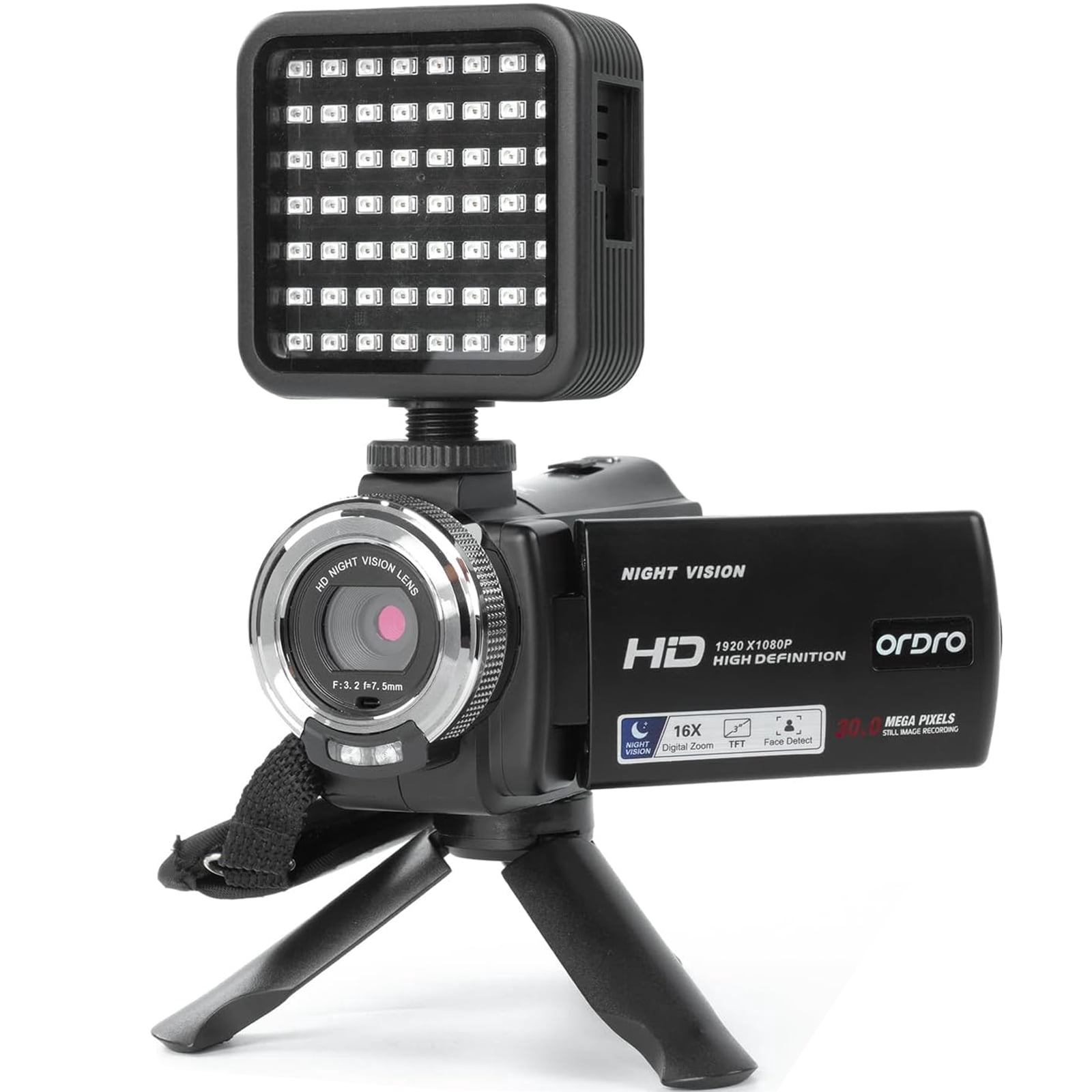 Tagital 4K UHD 18x 48 MP Camcorder with Microphone - Walmart.com
