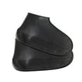 thumbnail image 2 of funtasica 2X Waterproof Silicone Shoe Covers for Rain Travel Rubber Rain Shoe Covers Black, 2 of 8