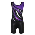 thumbnail image 3 of tredstone Justaucorps de Danse Ballet pour Filles, Short Garçon 5-6 Ans Violet, 3 of 9