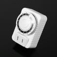thumbnail image 4 of Timer Socket, ABS Shell Digital Countdown Timer Socket Plug Play Energy Saving 12 Hour Time Setting Digital Timer Switch Wide Usage Control Home Appliances, 4 of 7