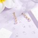 thumbnail image 5 of 100 piezas de 4 estilos de componentes de aretes de resina, convertidor de aretes de clip transparente, accesorios de aretes de clip para hacer aretes sin perforar., 5 of 9