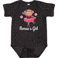 thumbnail image 3 of Inktastic Memaw Girl Ballerina Monkey Girls Baby Bodysuit, 3 of 5