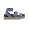thumbnail image 1 of CUSHIONAIRE Women's Mandy Cork Espadrille Wedge Sandal +Wide Widths Available, 1 of 3