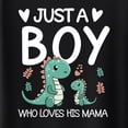 thumbnail image 3 of Faraee Mothers Day Shirt for Kids Toddler Boys Girls Letter Print Short Sleeve T-Shirt Crewneck Casual Basic Tee Tops Black 9-10 Years, 3 of 4