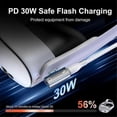thumbnail image 3 of USB Type C to 3.5mm Jack AUX Audio Headphone Adapter Audio Converter Digital Decoder Fast Charger PD30W, 3 of 5