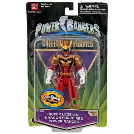 Red Dragon Roofing - Power Rangers Collectible Figures Super Legends Dragon Force Red Power Ranger Action Figure