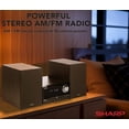 thumbnail image 5 of Microcomponente Sharp XL-B530, 200 W, Bluetooth, roble negro, 5 of 5