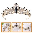thumbnail image 4 of MasteelfCA Wedding Tiara Rhinestone Headband Birthday Crown Wedding Headpiece For Bride, 4 of 7