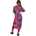 thumbnail image 3 of Bimba Women Asymmetrical Hem Tunic Chic Style Rayon Fancy Kurti Blouse Gift, 3 of 5