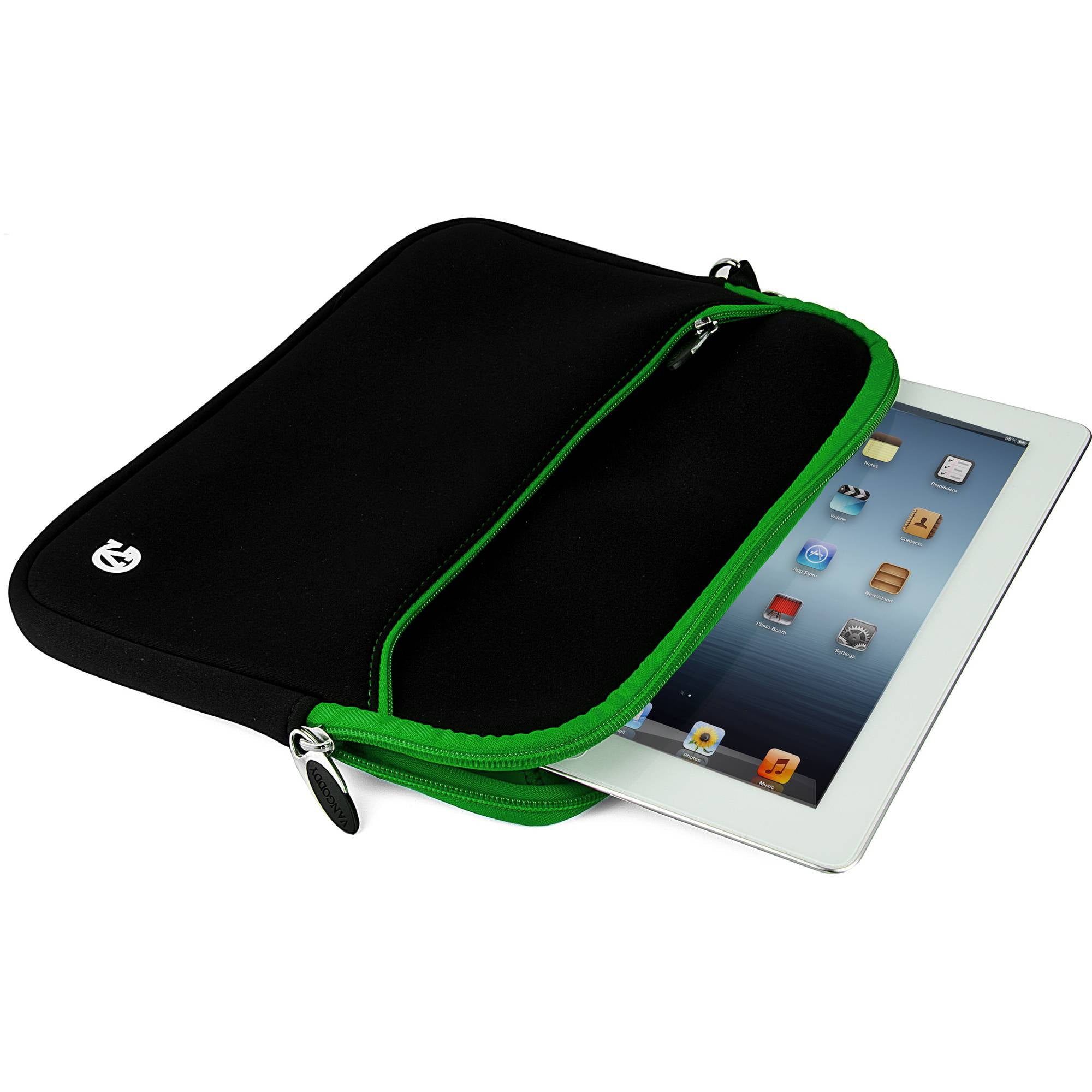 VANGODDY Neoprene Slim Compact Tablet Sleeve Cover Protector fits up to 9, 9.5 10, 10.1, 10.2 inch [Assorted Colors] [Apple, Acer, Asus, HP Samsung, Toshiba, etc]