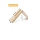 thumbnail image 3 of 2pcs Servilletero Triangular De Madera Minimalista 12 Cm Xtellar cafe, 3 of 4