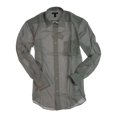 thumbnail image 1 of Van Heusen Mens Cvc Bc Fcy Button Up Shirt, Gris, Small Van Heusen Botones al frente, 1 of 2