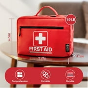 RHINO RESCUE 240 Piece All-Purpose First Aid Kit, Home & Office Professional Medical Supplies, Ideal for Emergency, School, Business