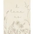 thumbnail image 2 of Nai, Danhui 12x14 White Modern Wood Framed Museum Art Print Titled - Butterfly Garden II Sentiment, 2 of 4