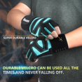 thumbnail image 4 of Guantes de entrenamiento ihuan ventilados para levantamiento de pesas con muñequera, 4 of 7