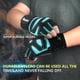 thumbnail image 4 of Guantes de entrenamiento ihuan ventilados para levantamiento de pesas con muñequera, 4 of 7