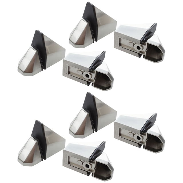 8 Piezas Soporte de Vidrio Ajustable de 3 mm-16 mm Soporte de Abrazadera de Vidrio