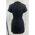 thumbnail image 6 of ZANKLEY Womens Short Sleeve High Neck Mini Dress Party Clubwear Club Bodycon Short Dresses, 6 of 6