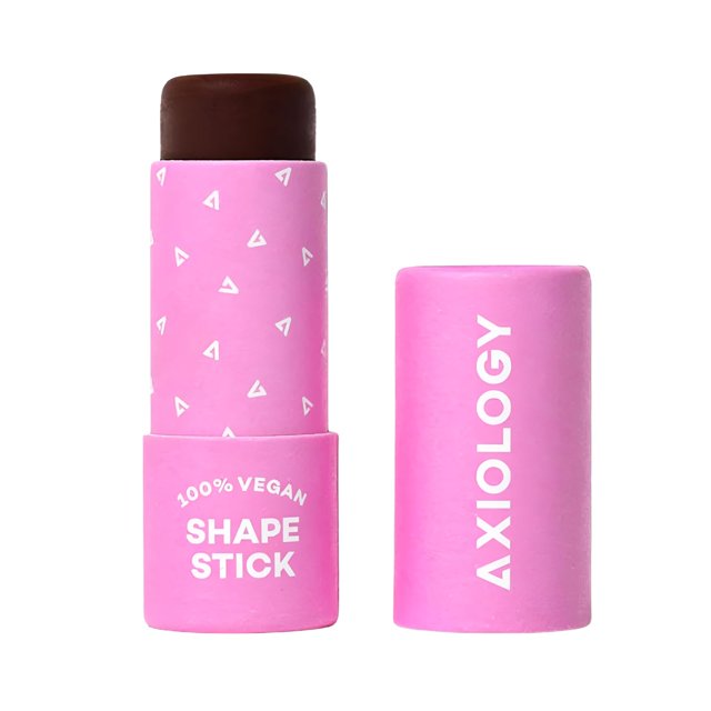 Axiology Shaping Stick para definición Bronceador y contorno Base Forma Stick Crema Bronceador Pluma Profesional Rostro Modelado y Contorneado edificable Sombra de larga duración Mejillas Vegano (Pr