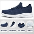 thumbnail image 6 of SILLENORTH Men's Mesh Sneakers Slip on Walking Shoes Breathable Comfort Casual Athletic, 6 of 10