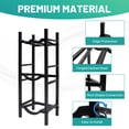thumbnail image 3 of Refrigerant Tank Rack, Vertical Cylinder Tank Rack with 2x 30lb and Other 2 Saving Space, Tank Holder for Gas Oxygen Nitrogen Freon Acetylene Storage, 3 of 6
