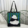 thumbnail image 2 of Mymelody-Bolso de hombro con diseño de Panda para niña, bolsa de tela impermeable con estampado de dibujos animados, de 38x33cm, 2339, 2 of 5