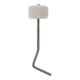 thumbnail image 1 of Felt Bass Kick Drum Pedal Beater with 0.25Inch Stainless Steel Bent Rod, 1 of 2