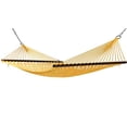 thumbnail image 2 of Caribbean Rope Hammock - 55 Inch - Soft-Spun Polyester (Yellow), 2 of 4