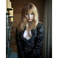 thumbnail image 1 of Madeline Smith 1970 The Vampire Lovers pin-up huge cleavage in black 24x36 poster, 1 of 1