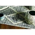 thumbnail image 1 of 26" X 90" Charcoal Polyester Rug, 1 of 1