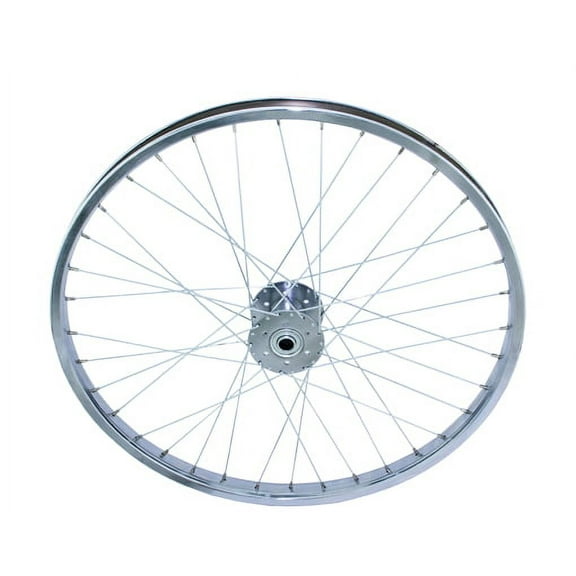 24" 36 Spoke Hollow-Hub Wheel 14G Chrome.