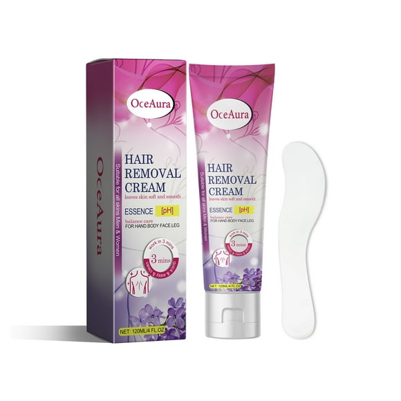 EGNMCR Hair Removal Cream Gentle Women Depilatory Cream For Arms Underarms Legs Bikini Line 120g removal cream