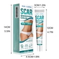 thumbnail image 2 of Eliminación de cicatrices para cicatrices de acné, estrías, cicatrices de cesárea y cicatrices de quemaduras, cicatrices de corte para cicatrices viejas y nuevas para rostro y cuerpo 20 ml, 2 of 4