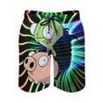 thumbnail image 2 of Invader Zim Mens Board Shorts Quick Dry Swim Trunk Lightweight Soft Swimsuit Bathing Suit for Boys 3XL, 2 of 8