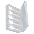 thumbnail image 1 of HONMEET 6 Pcs Porte-Monnaie Transparent avec Design Rond pour Solutions de Rangement de Pièces, 1 of 8