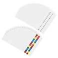 thumbnail image 3 of LNGOOR 40 Sheets Page Markers Tabs Alphabet Tabs Plastic Notebook Alphabetical Tabs Self-adhesive Page Tabs, 3 of 8
