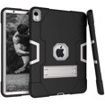 thumbnail image 1 of Mignova for iPad Pro 11 Inch 2018 Case,Hybrid Three Layer Full-Body Shockproof Armor Defender Full-Body Rugged Protective Case Cover with Stand for iPad Pro 11 Inch 2018(Black/Gray), 1 of 8