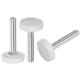 thumbnail image 1 of Unique Bargains 30 Packs M4 x 30mm Boutons de Serrage à Vis Mâle Blanc, 1 of 5