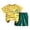 Green, variant on Kids Clothes Set Boy Girl T-Shirt & Shorts Summer Cartoon Casual Clothes Set (Coffee 6-12 Months)