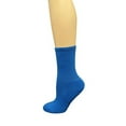 thumbnail image 2 of COUVER Kids Child Youth Midcalf Softball Baseball Socks, Blue, 6 Pairs Set, 2 of 4