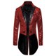 thumbnail image 3 of ICHUANYI Clearance Men's And Winter Fashion Personality Sequins Casual Suit Jacket(Red, XL) ICHUANYI WER2023081014451, 3 of 4