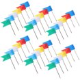 thumbnail image 1 of ADDHAT 100Ud Tachuelas Coloridas Para Perfectas Para Mapas Notas Y Fotos En Casa, 1 of 7
